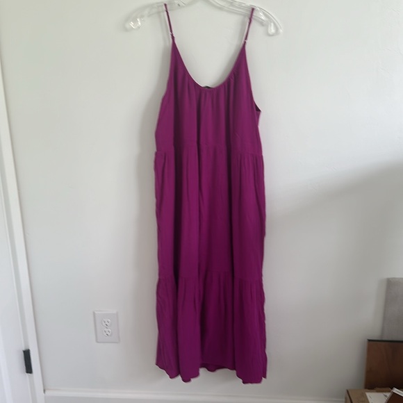 Ann Taylor Loft Pink Sundress Size Small Petite - Picture 2 of 3